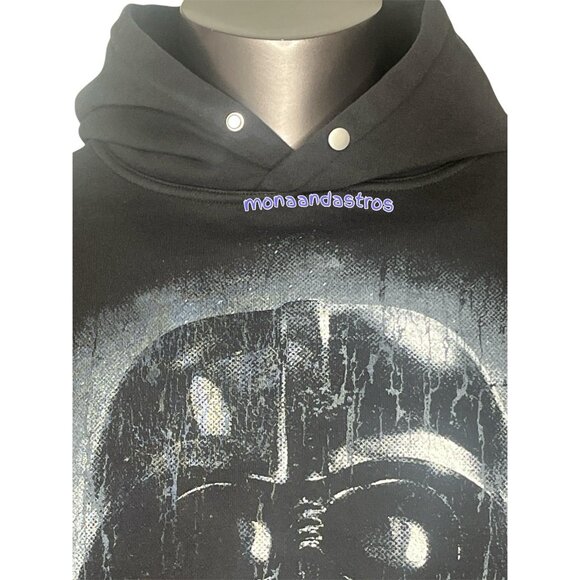 Darc Sport The Power Of The Dark‎ Side Darth Vader Pierce Hoodie Star Wars Lg XL - Picture 2 of 6